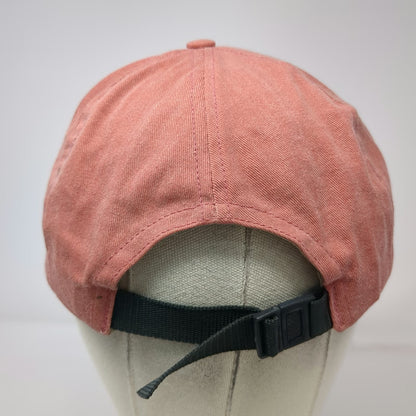 New England Cap Red One Size Baseball Menemsha Marthas Vineyard Made in USA Hat