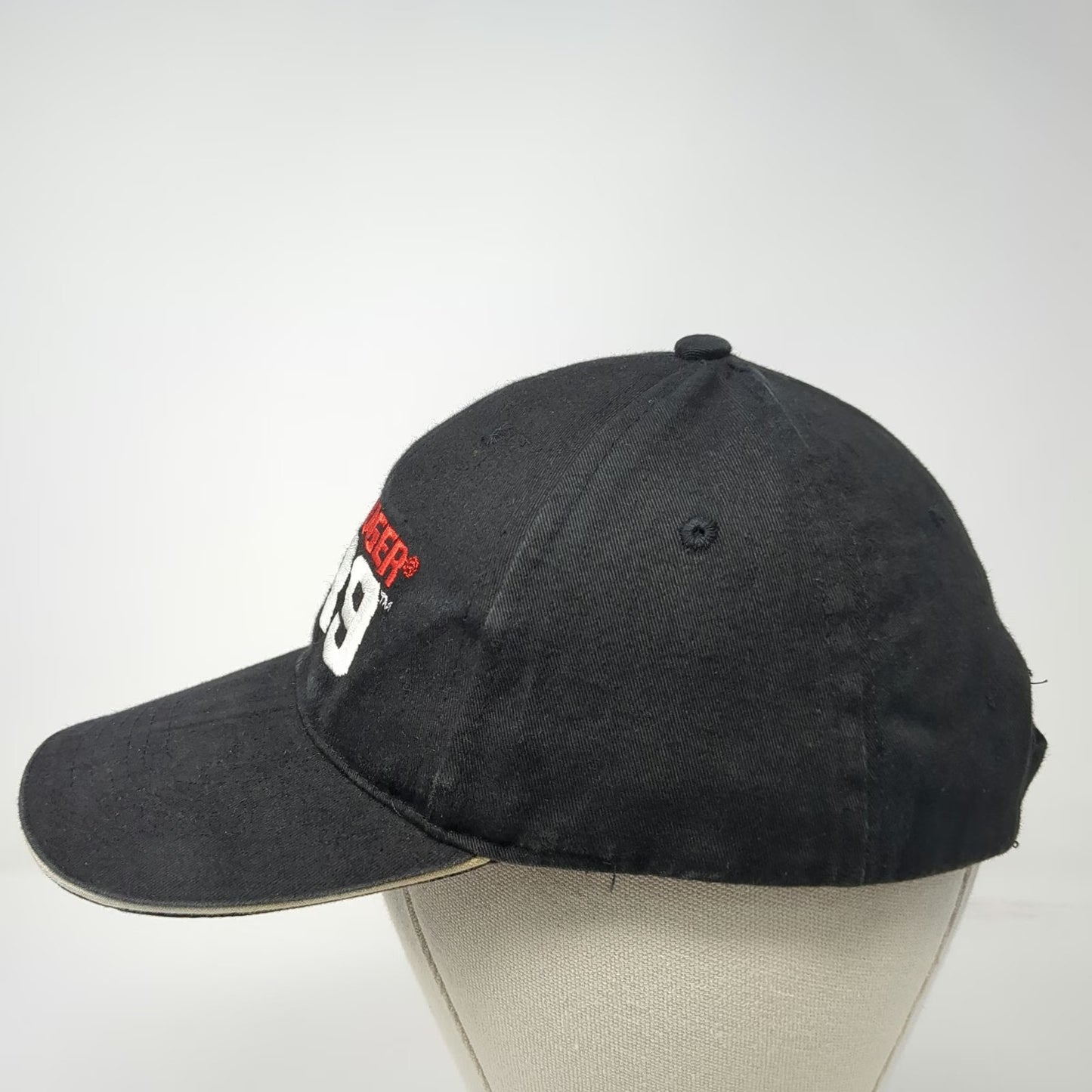 Ruger SR9 Logo Black OS Baseball Cap Hat Adjustable Strapback Sandwich Bill