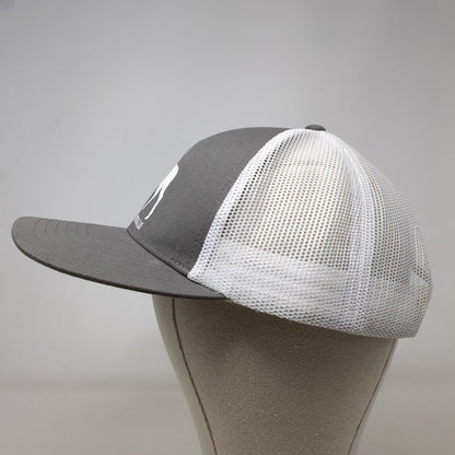 Caribou County Shooting Club Adult Snapback Trucker Hat Gray OS Mesh Outdoor Cap