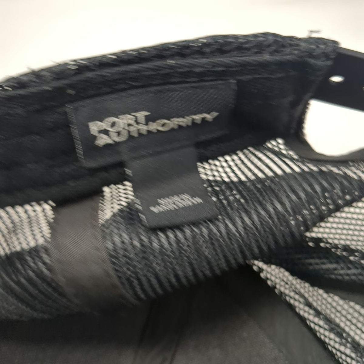 Port Authority Trucker Hat Black One Size Taylor Shellfish Farms Heron Mesh