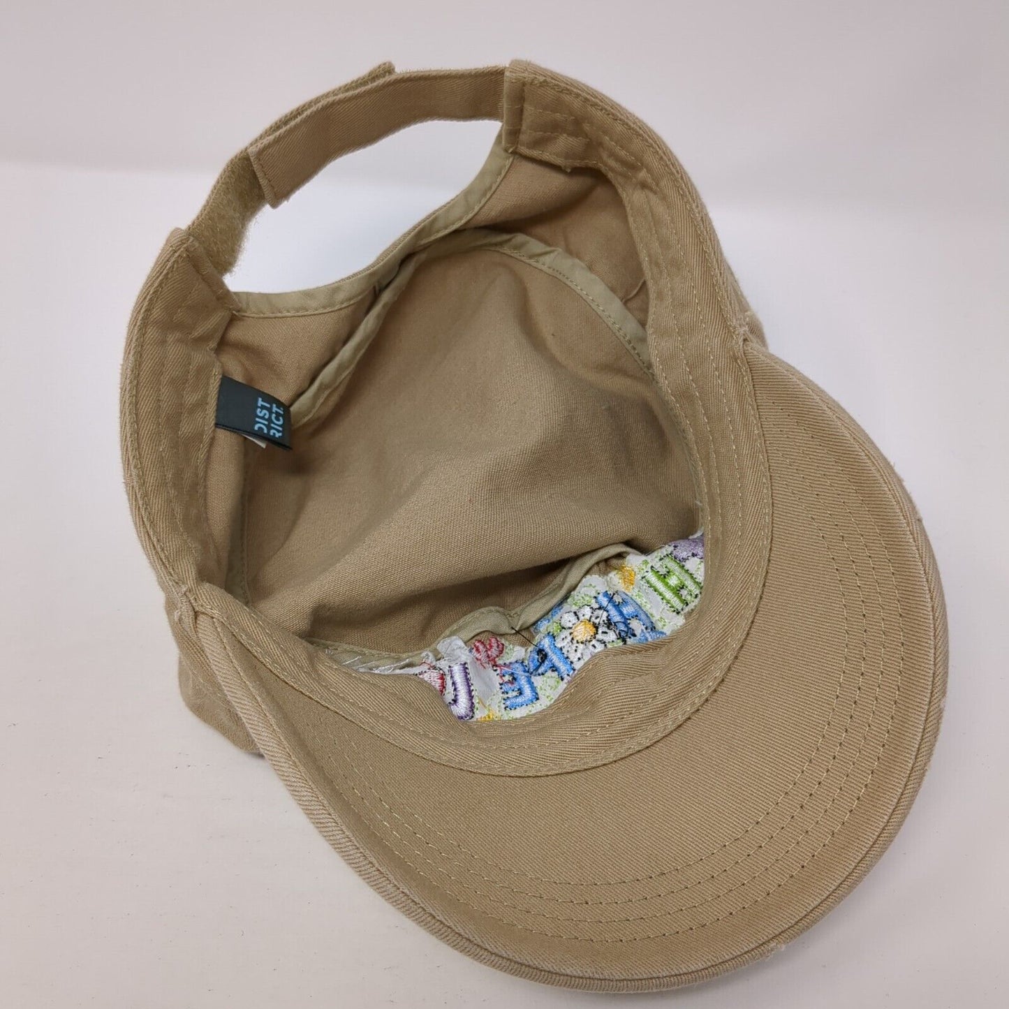 Faith Hope Love 1 Cor. 13:13 Cadet Army Cap Tan One Size Embroidered District