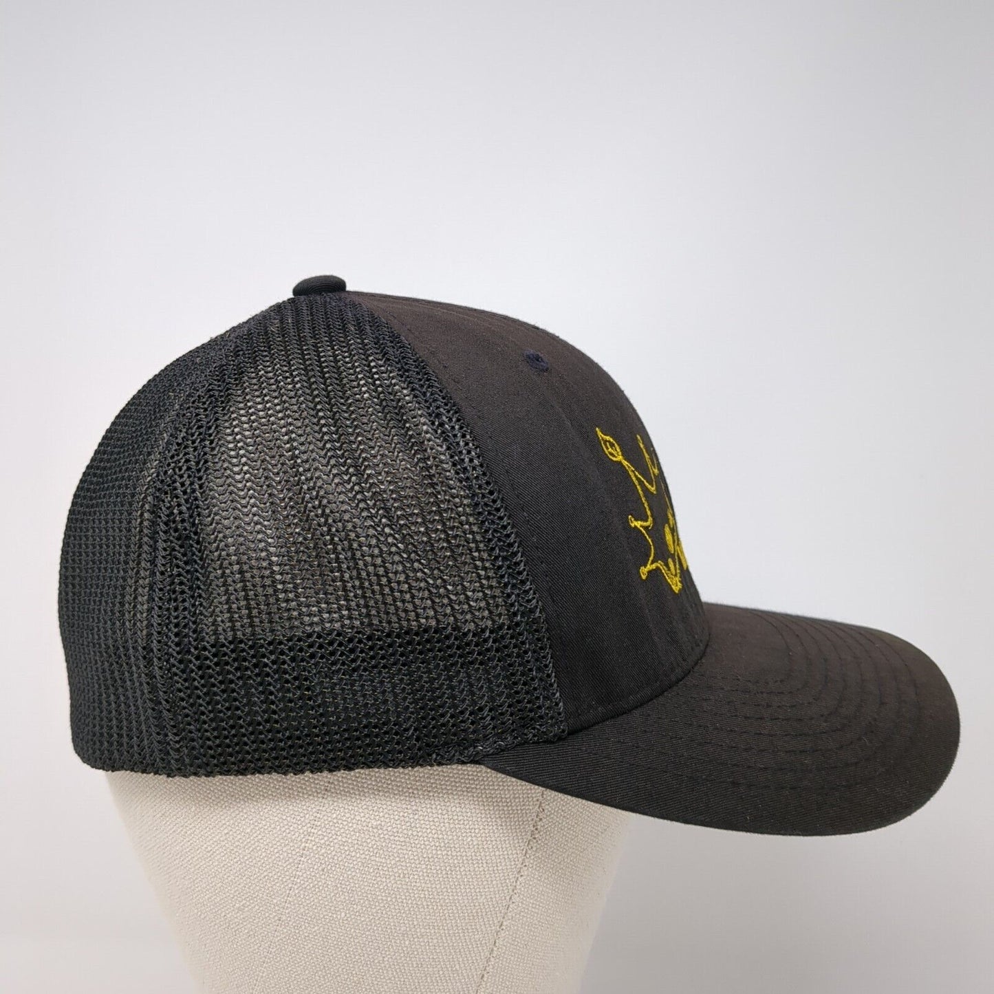 Woodland Empire Ale Craft Fitted Mesh Back Trucker Hat Black One Size