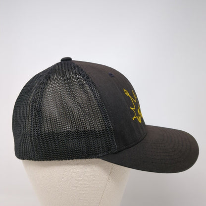 Woodland Empire Ale Craft Fitted Mesh Back Trucker Hat Black One Size