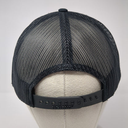 Healthwise Snapback Trucker Hat Black One Size Adjustable Richardson