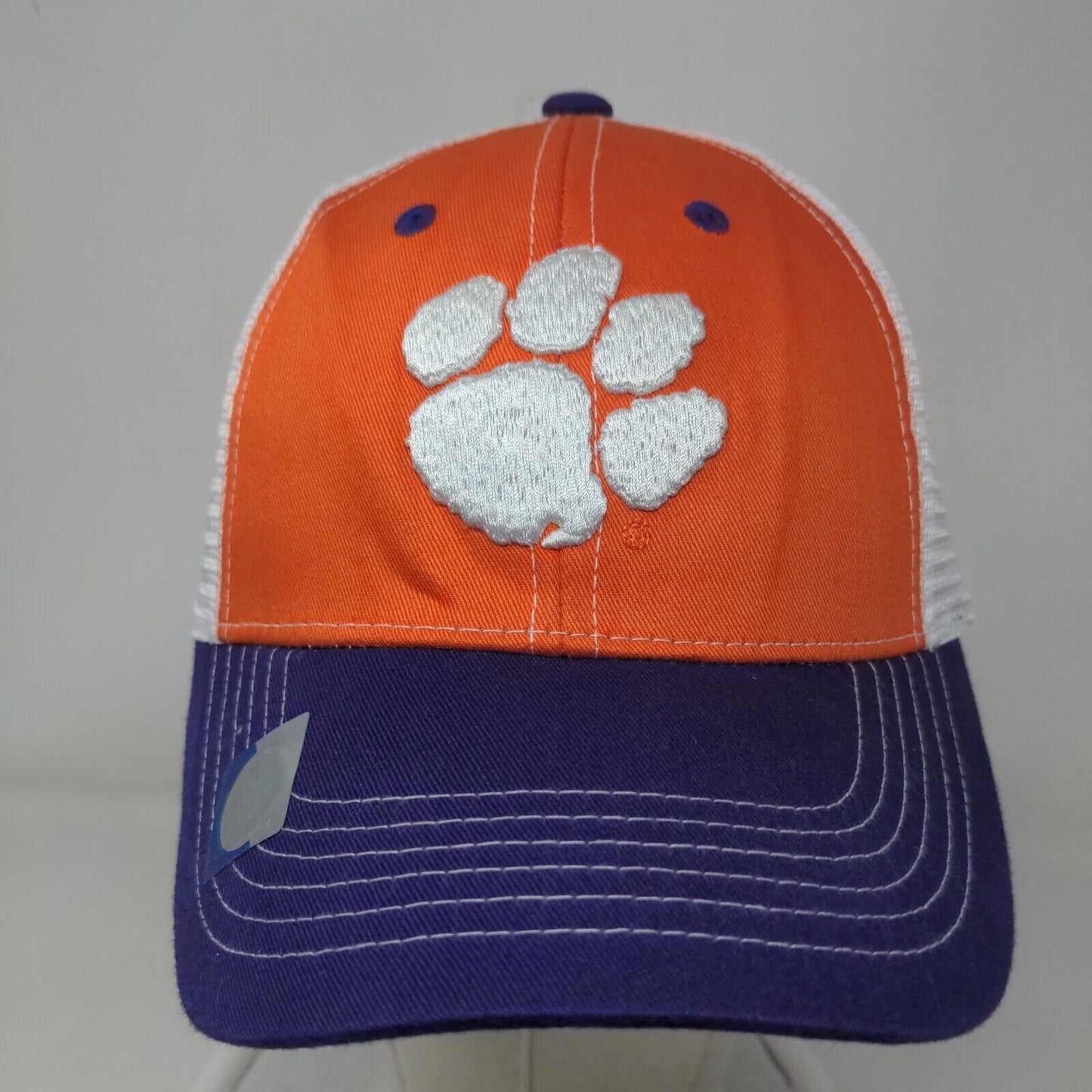 Collegiate Headwear Mens Snapback Hat Multicolor Clemson Tigers Embroidered Logo