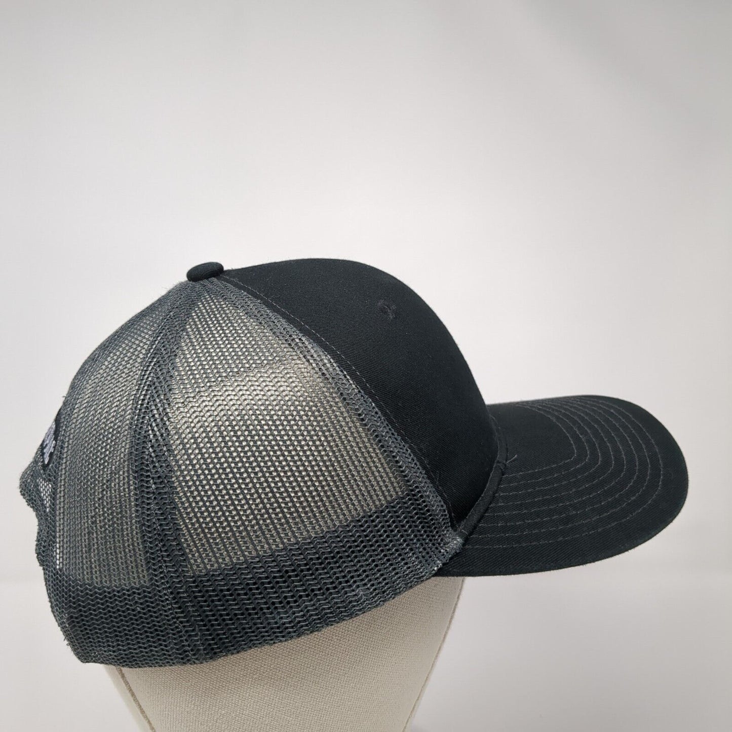 Orepac Snapback Mesh Back Trucker Hat Black One Size Port Authority