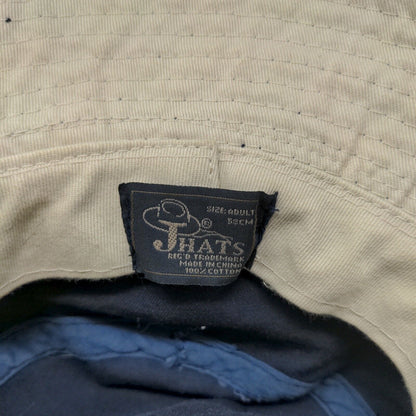 Orlando Florida Bucket Hat Blue Adult Embroidered Vent Holes Outdoor