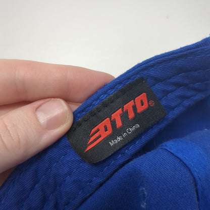 Saint Luke's Slideback Hat Blue One Size Adjustable Embroidered Otto