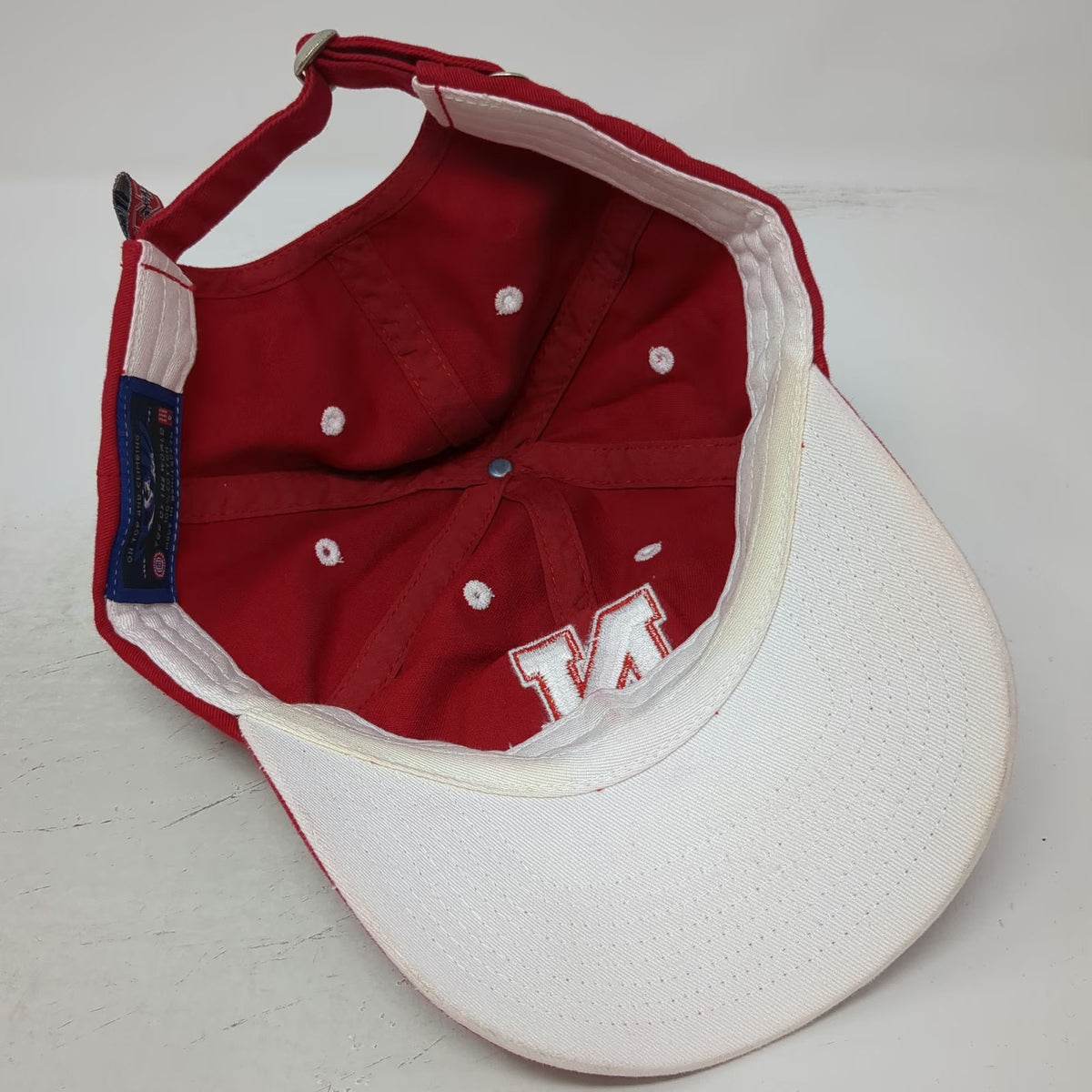 Nebraska Cornhuskers NCAA Top of the World Red One Size Slideback Cotton Hat