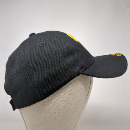 United States Army Strapback Hat Black OSFA Adjustable Embroidered Patriotic