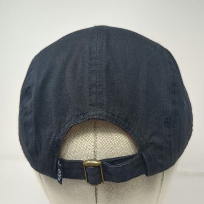 Rab 5 Panel Blue One Size Hat Organic Cotton Slideback Contrast Front Panel