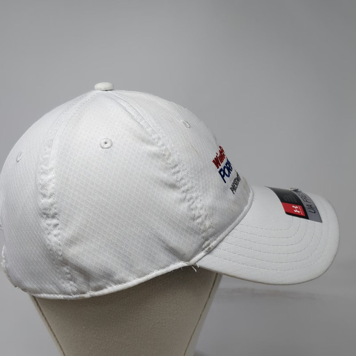 Under Armour Baseball Cap White One Size Portland Open Kraft Heinz Golf Logo Hat