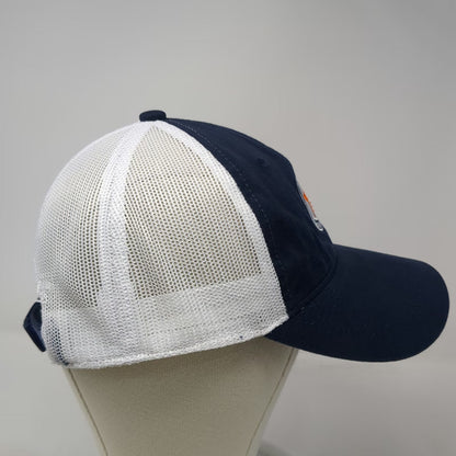 Outdoor Cap Baseball Cap Blue One Size Mesh Back Bonded Concrete Star Logo Hat
