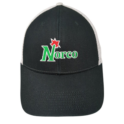 Norco Snapback Trucker Hat Black One Size Adjustable Embroidered Mesh Back