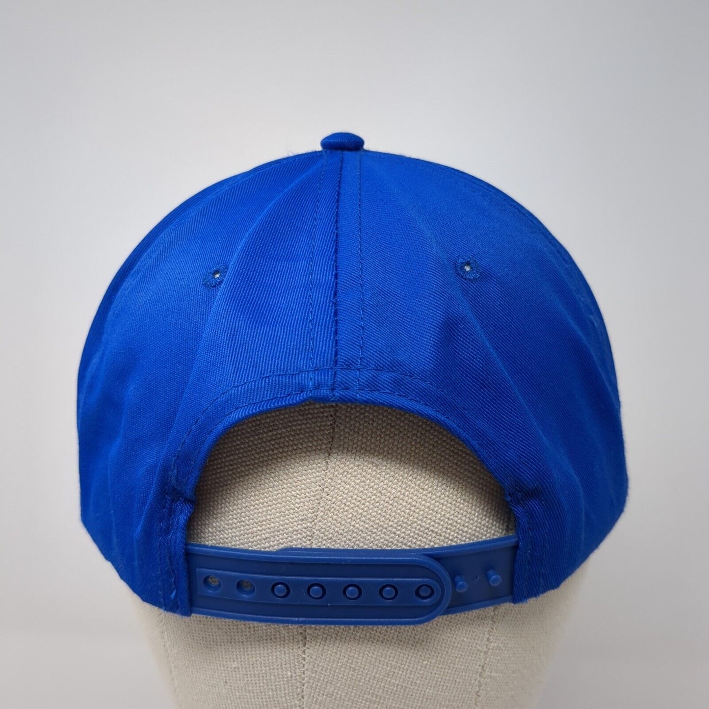 Super Dad Snapback Hat Blue One Size Adjustable Embroidered 6 Panel Dan Dee