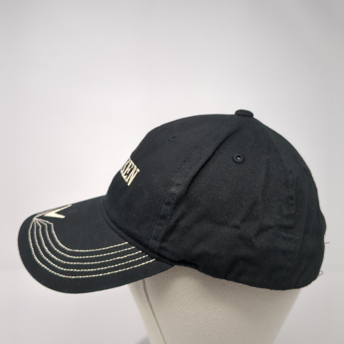 Timken Slideback Hat Black One Size Adjustable Callaway C-Tech 6 Panel