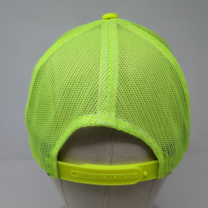 Bass Pro Shops Snapback Hat Green OSFM Adjustable Mesh Back Gone Fishing