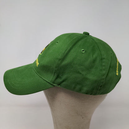 Cary Francis Group Men's Slideback Hat Green OSFA Embroidered John Deere Logo