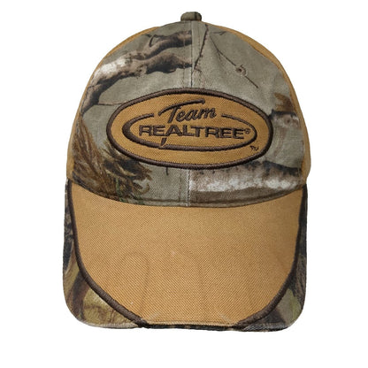 Signatures Team Realtree Brown Camo Baseball Cap One Size Strapback Hunting Hat