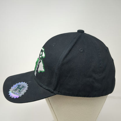 Hawaii Rainbow Warriors NCAA Happy Shirts Cap Black One Size Strapback Islands