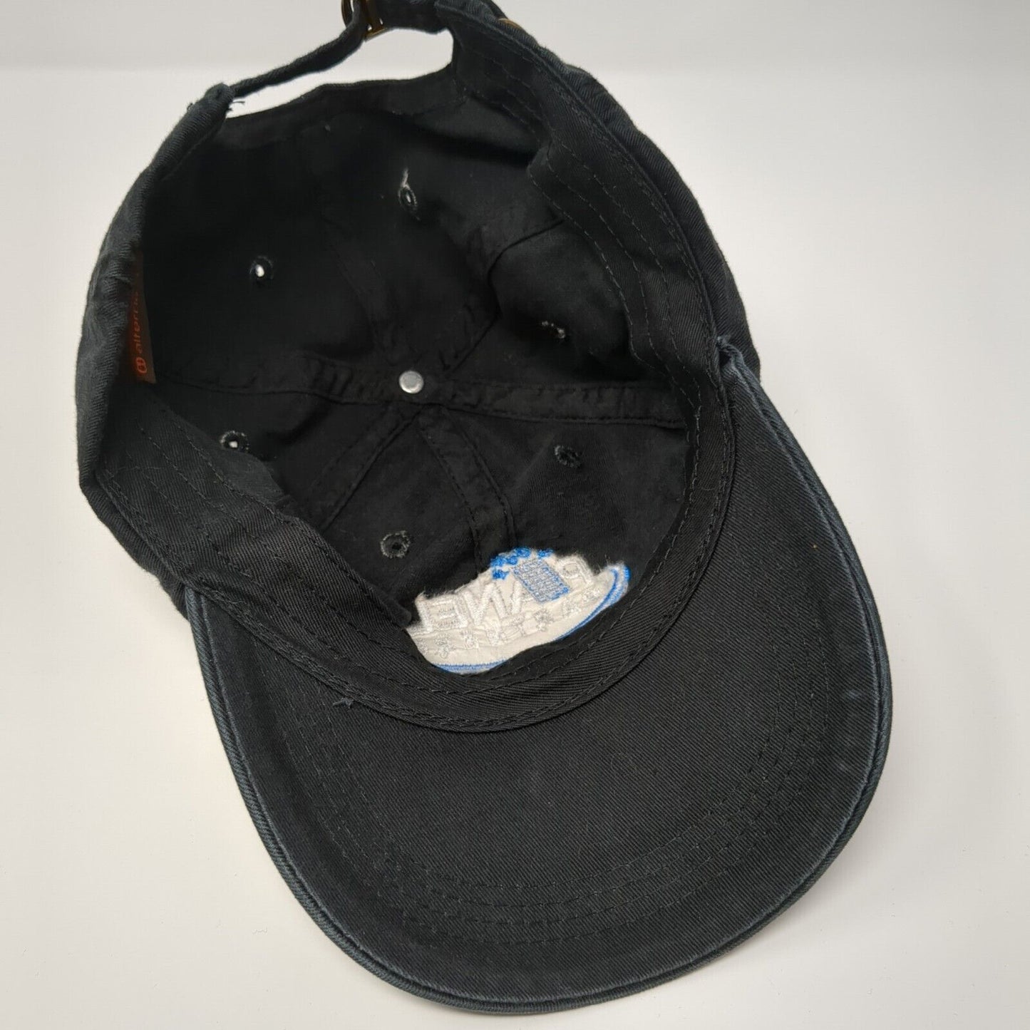 Panel Partners Slideback Hat Black One Size Embroidered Alternative