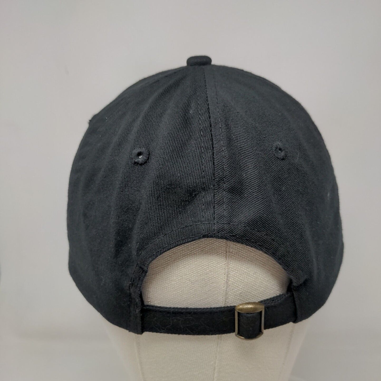 Deep Bay Perfect Simplicity Slideback Hat Black One Size Embroidered