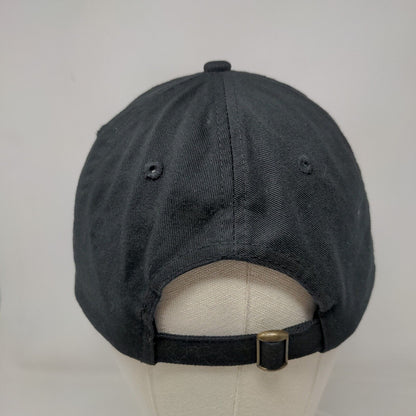Deep Bay Perfect Simplicity Slideback Hat Black One Size Embroidered