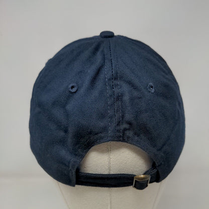 SHS 2022 Slideback Hat Blue One Size Adjustable Embroidered Vented Holes 6 Panel