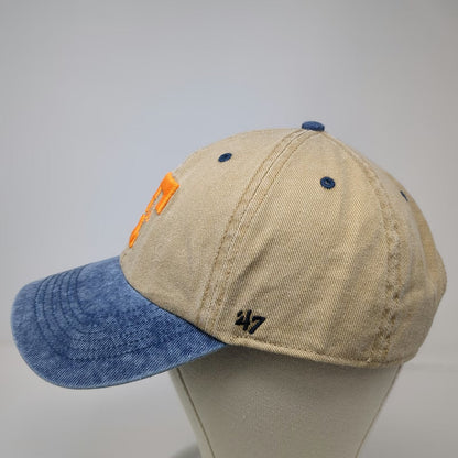 '47 Tennessee Volunteers NCAA Cap Beige Blue Orange One Size College Vault Hat