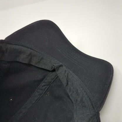Unbranded Slideback Hat Black One Size Adjustable Blank Vent Holes