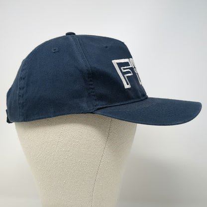 Port & Company Blue 5 Panel One Size FM Generator Logo Cotton Strapback Hat
