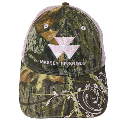 Massey Ferguson Trucker Hat Multicolor OS Adjustable Camouflage Mesh Back CMG