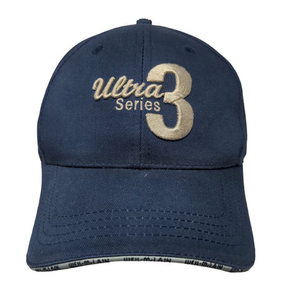 U Control Men's Ultra Series 3 Strapback Hat Blue Size OSFA Embroidered Logo