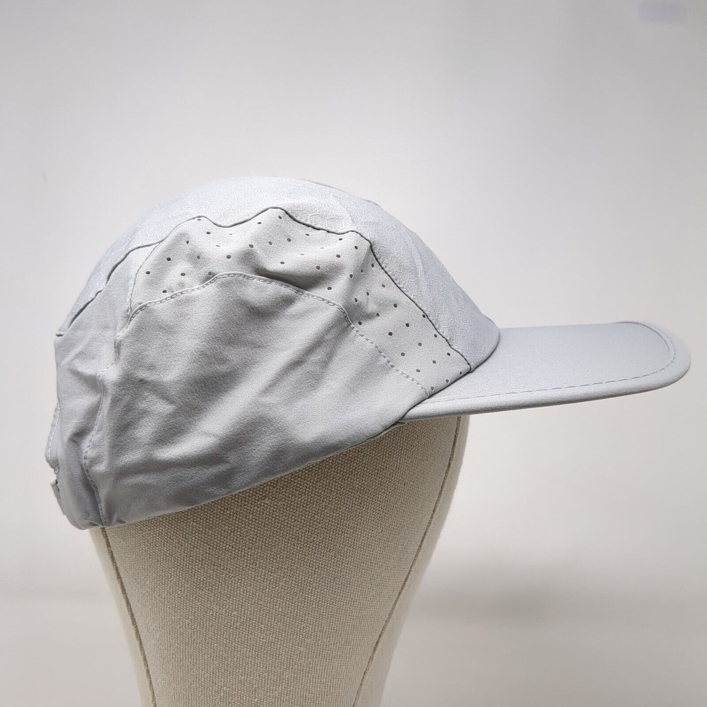 Narason Slideback Hat Gray One Size Adjustable Lightweight Breathable Polyester