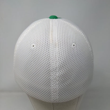 Levelwear Fitted Golf Hat Green Large/XL Colorblock Flexfit 6 Panel