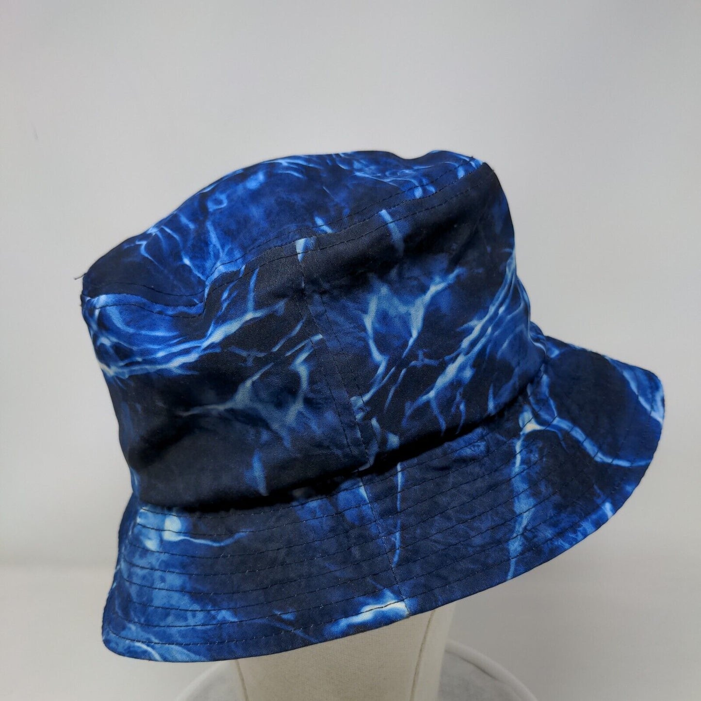 Mossy Oak Elements Agua Bucket Hat Blue OSFM Outdoor Cap All Over Print