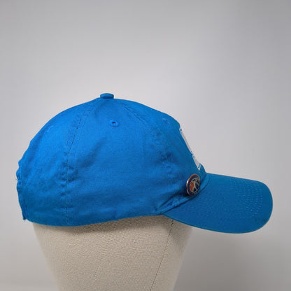 SB Softball League Strapback Hat Blue OS Adjustable Embroidered Port & Company