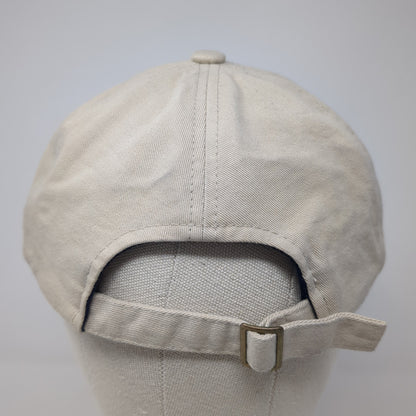 T.C & B Slideback Hat Beige One Size Solid Adjustable Blank Outdoor