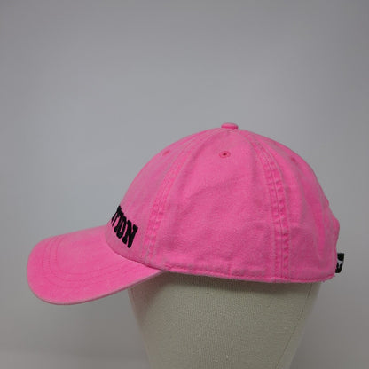PINK NATION Slideback Hat Pink One Size Adjustable Embroidered Victoria's Secret