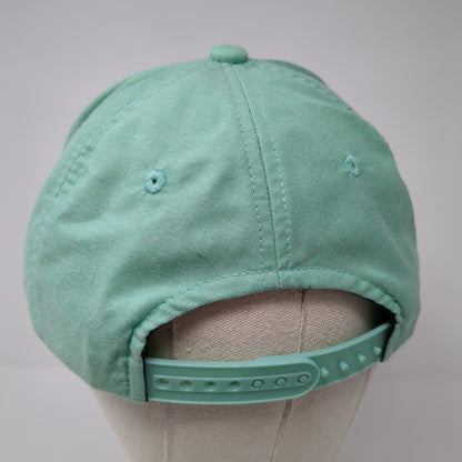 Idaho Gun Snapback Hat Green OSFA Adjustable Embroidered 6 Panel