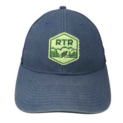 RTR Staff Trucker Hat Blue One Size Adjustable Embroidered Mesh Back Ouray