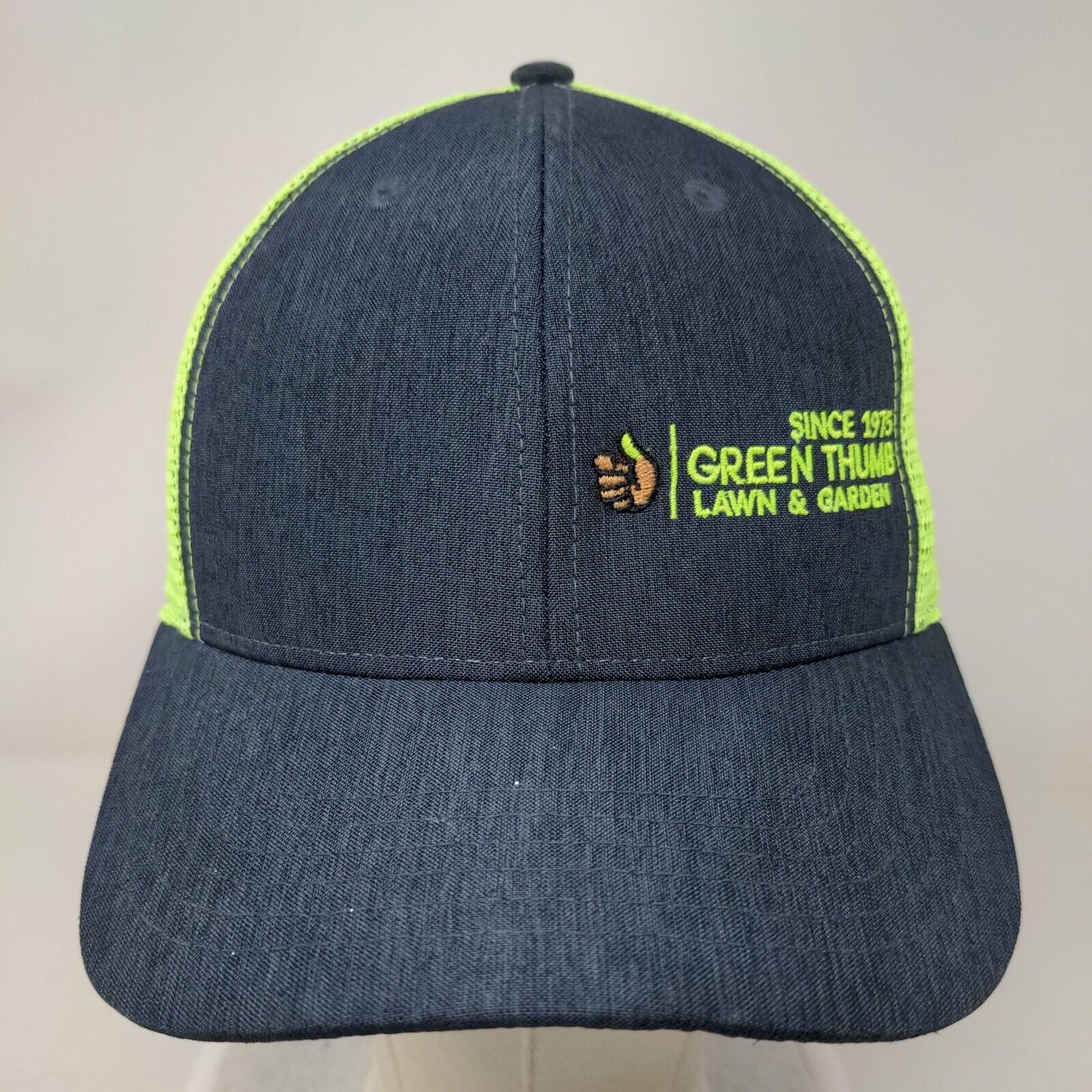 Since 1975 Green Thumb Lawn & Garden Trucker Hat Multicolor One Size Mesh Back