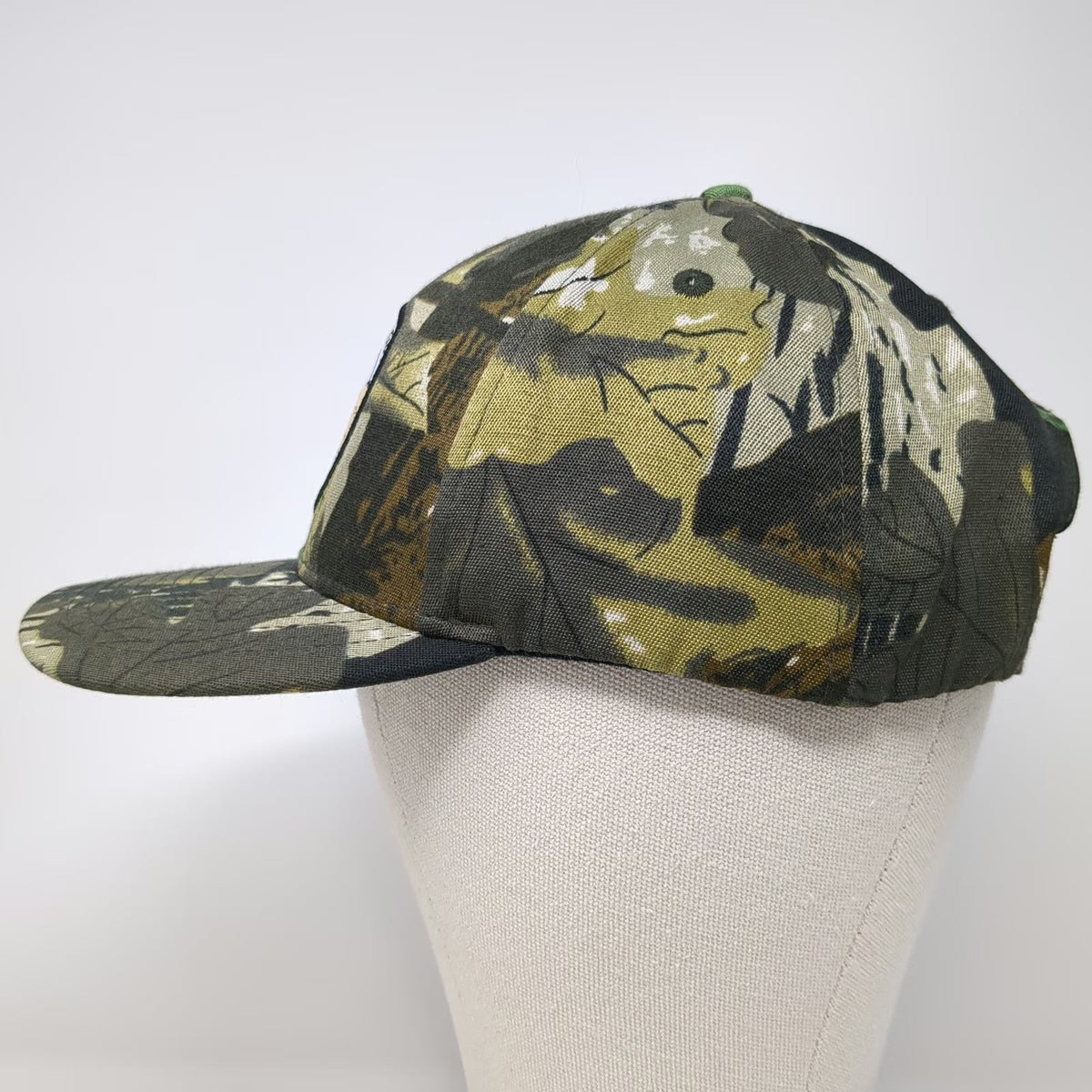 Buck's Bags Baseball Cap Green One Size The Other Guys Auto Sales Camo Hat