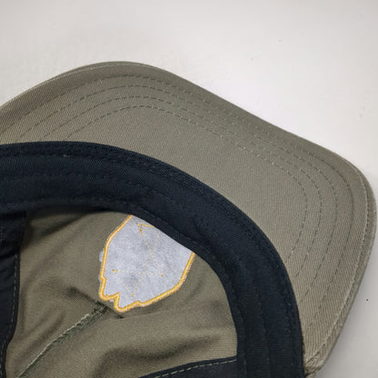 MAP 5 Panel Green One Size Brewing Bozeman Montana Patch Slideback Hat Brewery