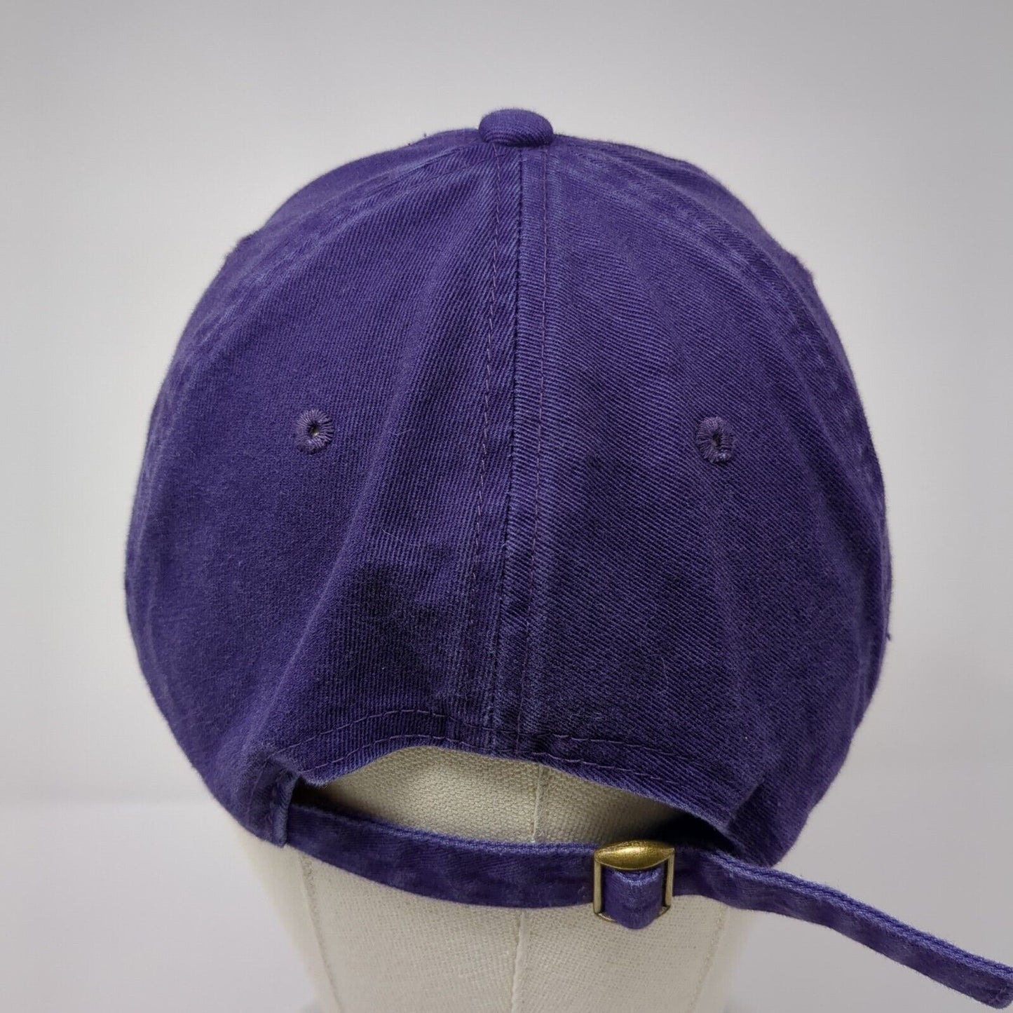 Here For The Good Times Slideback Hat Purple OSFM Adjustable Embroidered OC