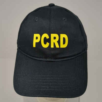 PCRD Strapback Hat Black Youth One Size Adjustable Port & Company