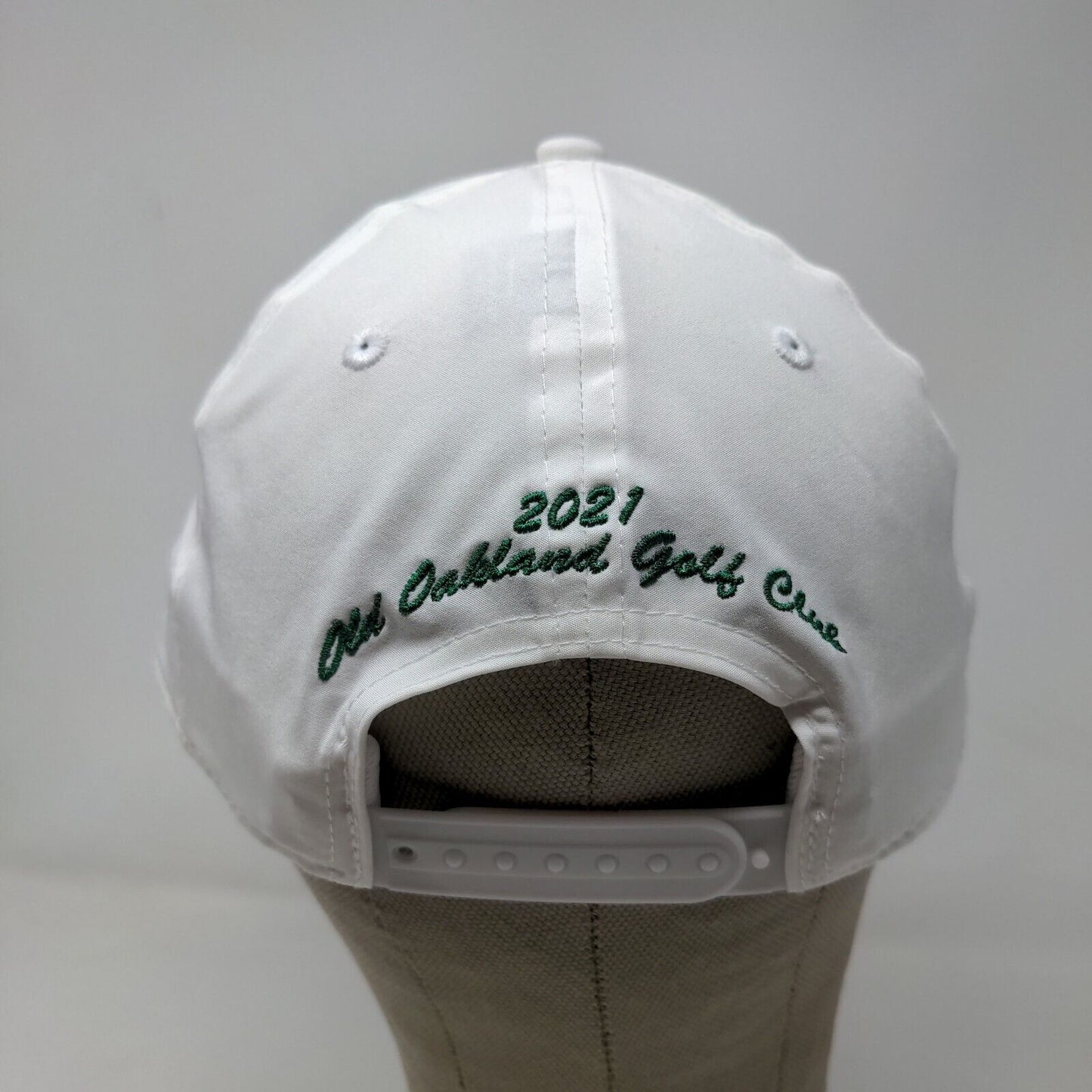 Pukka Men's Snapback Hat White 2021 Old Oakland Golf Course Invitational Logo