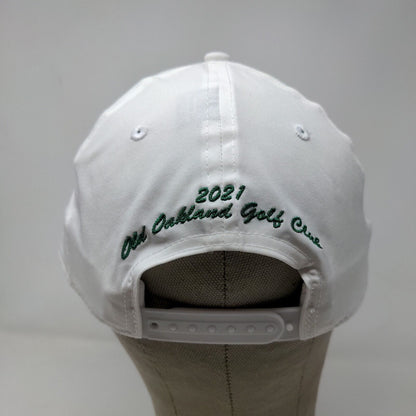 Pukka Men's Snapback Hat White 2021 Old Oakland Golf Course Invitational Logo