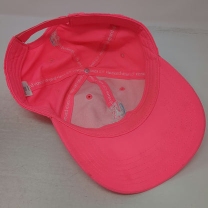 Vineyard Vines Baseball Cap Pink One Size Americas Cup Bermuda 2017 Hat