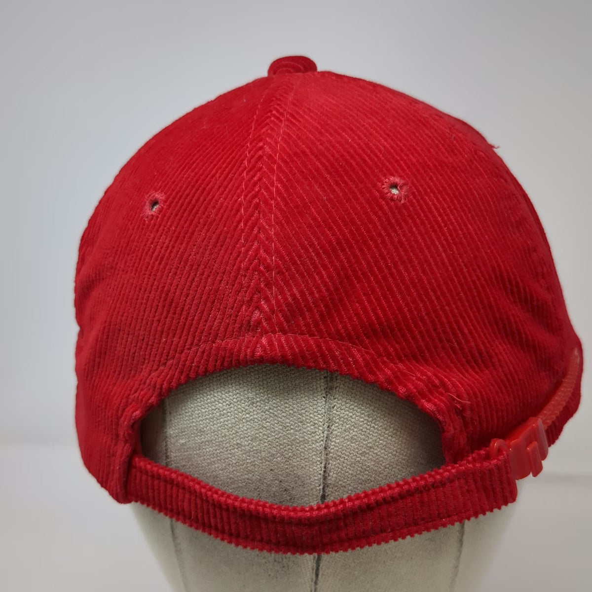 AmaPro 5 Panel Red Hat One Size Corduroy Rope Brim AGA Frigoscandia Strapback